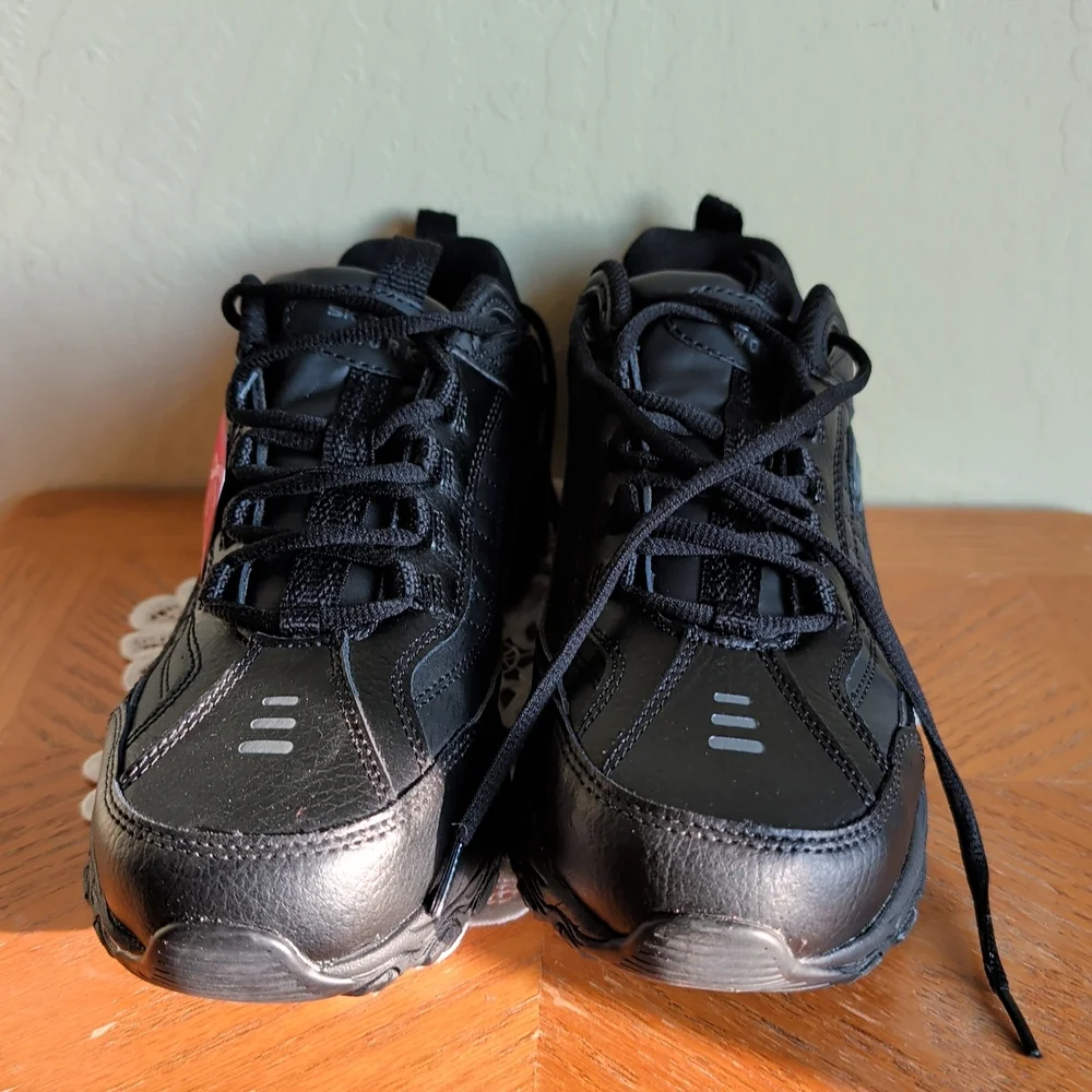 Skechers Men's Black Work Shoes - Picture 3 of 9